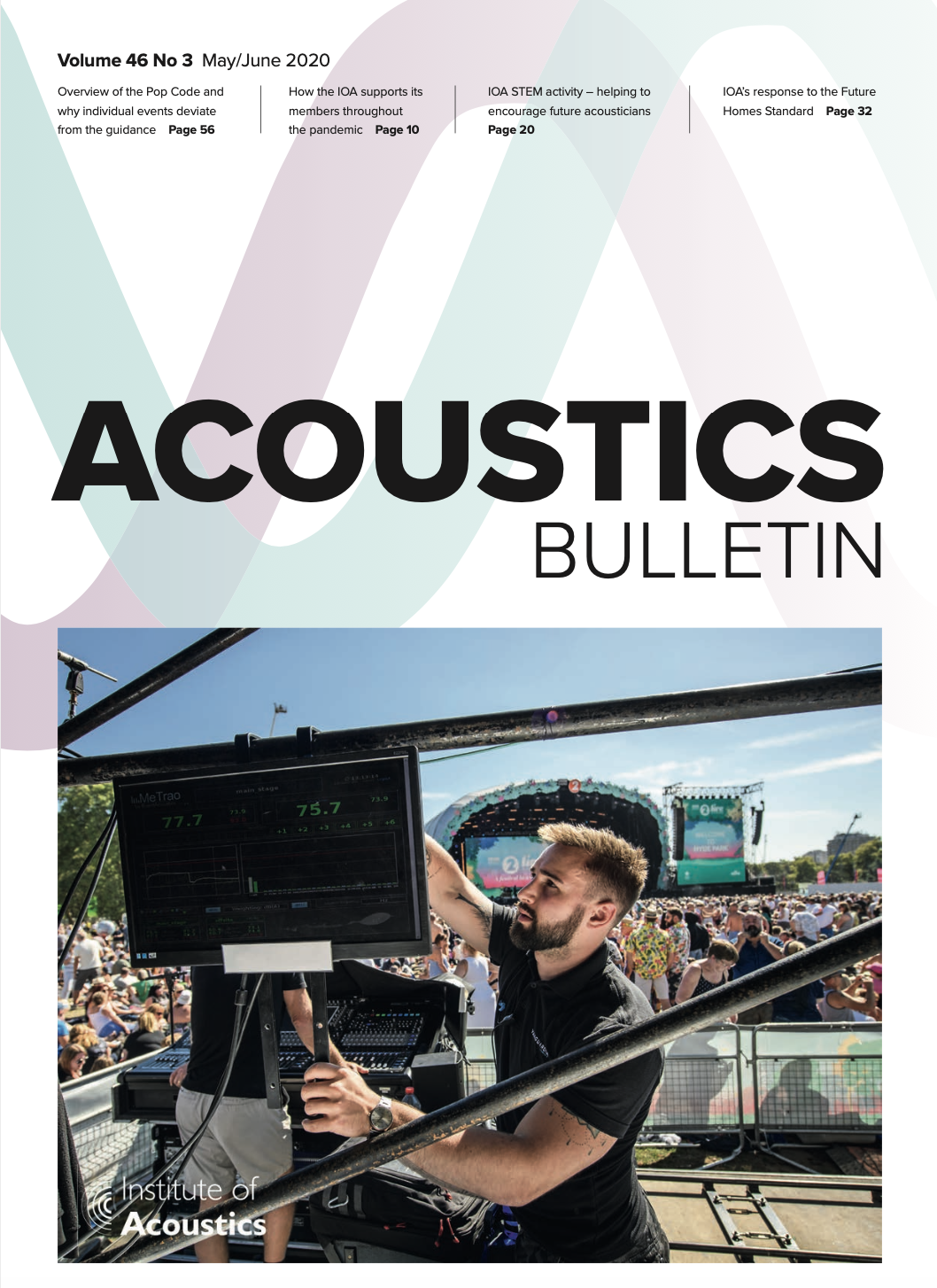 Acoustics Bulletin for MayJune 2020 now available on IOA website for